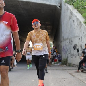Race photo from KEDIRI HALF MARATHON 2026