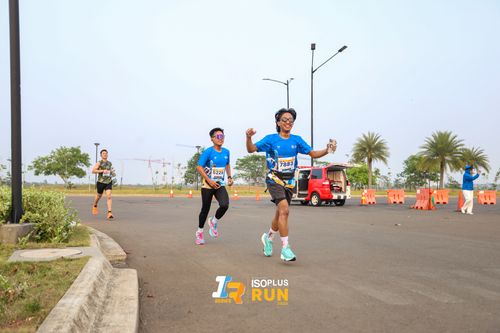 Race photo from ISOPlus Run 2024 Jakarta