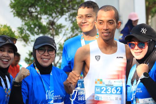 Race photo from Jabar Run 10K 2024