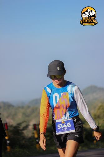 Race photo from Kelud Vertical Challenge 2024