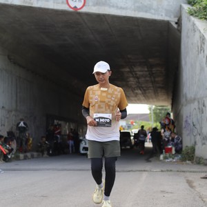 Race photo from KEDIRI HALF MARATHON 2026
