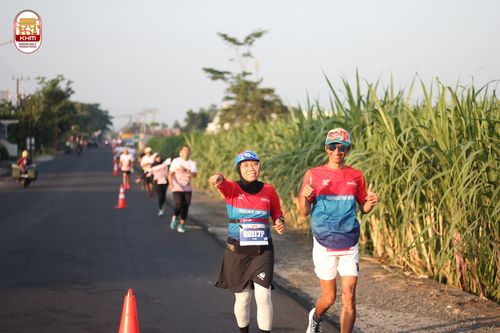 Race photo from Kediri Half Marathon 2024