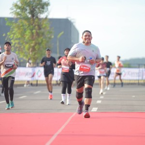 Race photo from KEDIRI HALF MARATHON 2026