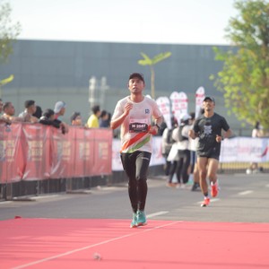 Race photo from KEDIRI HALF MARATHON 2026