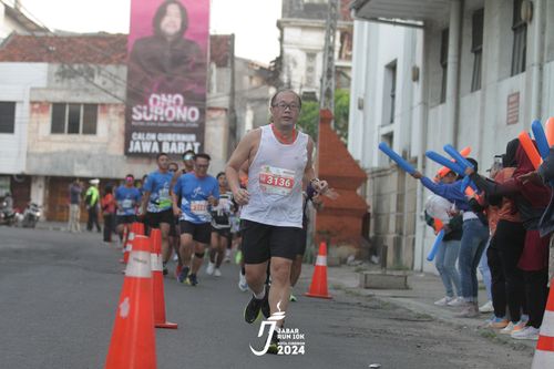 Race photo from Jabar Run 10K 2024