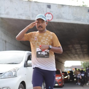 Race photo from KEDIRI HALF MARATHON 2026