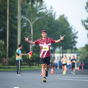 Race photo from BOGORUN 2026