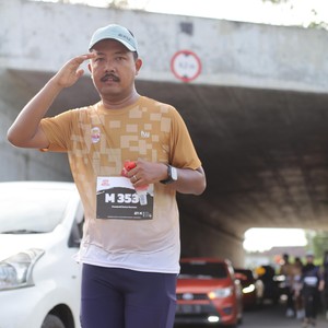 Race photo from KEDIRI HALF MARATHON 2026