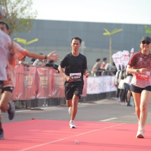 Race photo from KEDIRI HALF MARATHON 2026