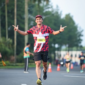 Race photo from BOGORUN 2026