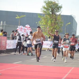 Race photo from KEDIRI HALF MARATHON 2026