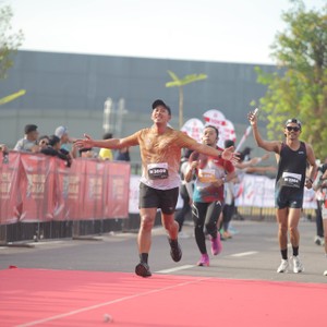 Race photo from KEDIRI HALF MARATHON 2026