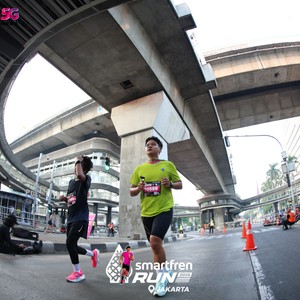 Race photo from SMARTFREN RUN 2026
