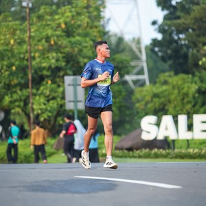 Race photo from BOGORUN 2026