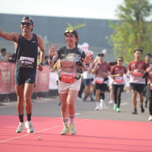 Race photo from KEDIRI HALF MARATHON 2026