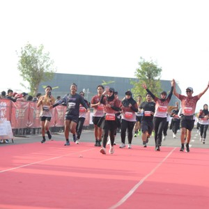 Race photo from KEDIRI HALF MARATHON 2026