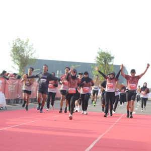 Race photo from KEDIRI HALF MARATHON 2026