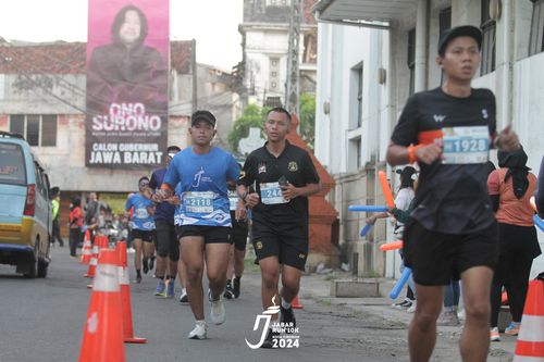 Race photo from Jabar Run 10K 2024
