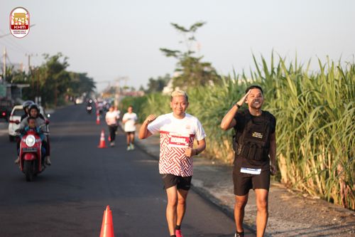 Race photo from Kediri Half Marathon 2024