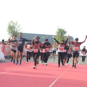 Race photo from KEDIRI HALF MARATHON 2026