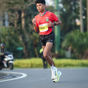 Race photo from BOGORUN 2026