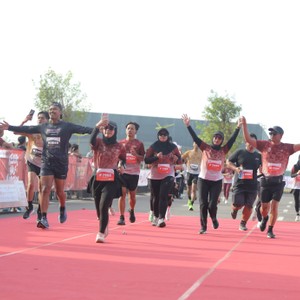 Race photo from KEDIRI HALF MARATHON 2026