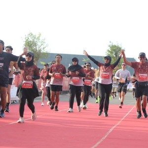 Race photo from KEDIRI HALF MARATHON 2026