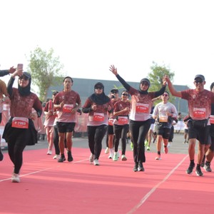 Race photo from KEDIRI HALF MARATHON 2026