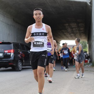 Race photo from KEDIRI HALF MARATHON 2026