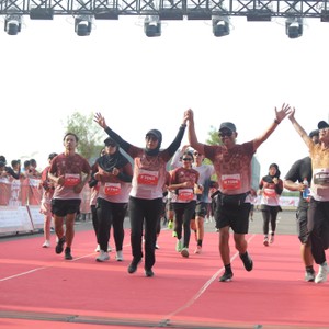 Race photo from KEDIRI HALF MARATHON 2026