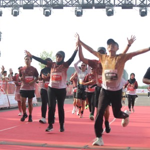 Race photo from KEDIRI HALF MARATHON 2026