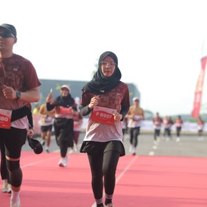 Race photo from KEDIRI HALF MARATHON 2026