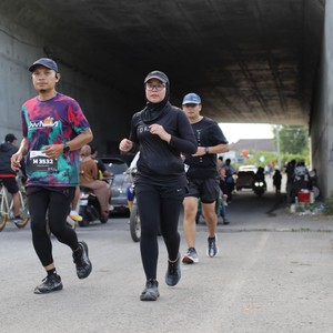 Race photo from KEDIRI HALF MARATHON 2026