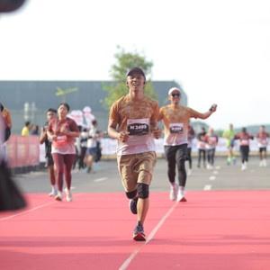 Race photo from KEDIRI HALF MARATHON 2026