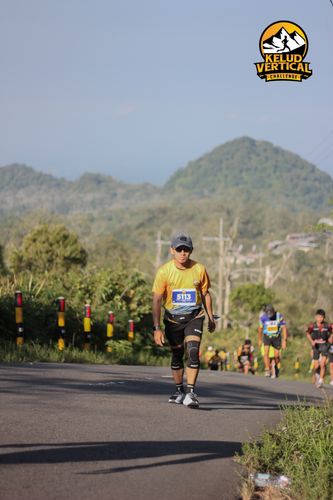 Race photo from Kelud Vertical Challenge 2024