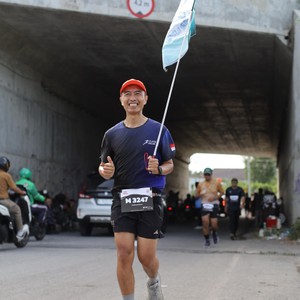 Race photo from KEDIRI HALF MARATHON 2026