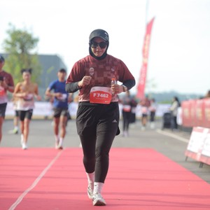 Race photo from KEDIRI HALF MARATHON 2026