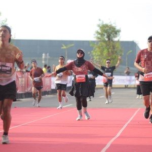 Race photo from KEDIRI HALF MARATHON 2026
