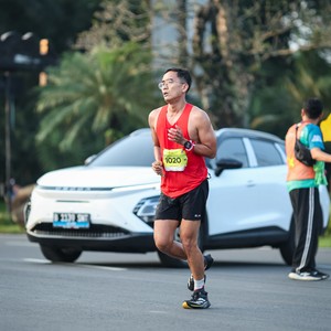Race photo from BOGORUN 2026