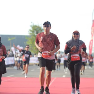 Race photo from KEDIRI HALF MARATHON 2026
