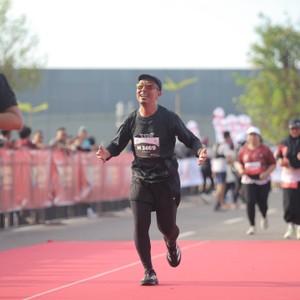 Race photo from KEDIRI HALF MARATHON 2026