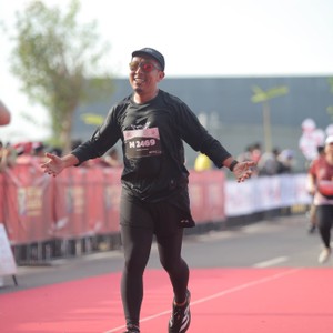 Race photo from KEDIRI HALF MARATHON 2026