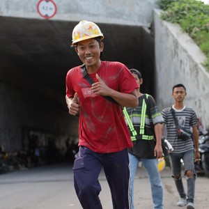 Race photo from KEDIRI HALF MARATHON 2026