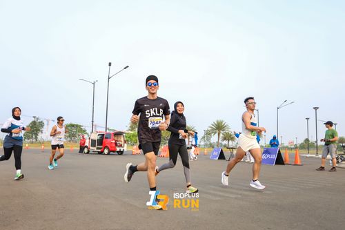 Race photo from ISOPlus Run 2024 Jakarta