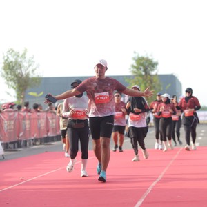 Race photo from KEDIRI HALF MARATHON 2026