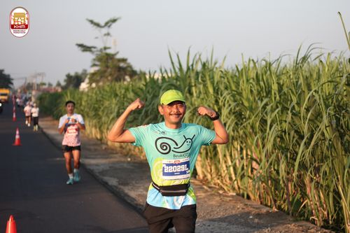 Race photo from Kediri Half Marathon 2024