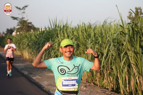Race photo from Kediri Half Marathon 2024