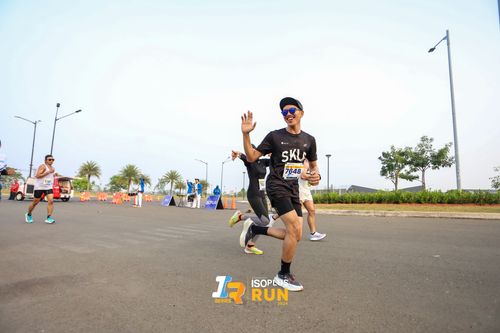 Race photo from ISOPlus Run 2024 Jakarta