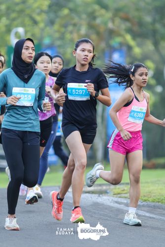 Race photo from Taman Budaya x BOGORUN 2025