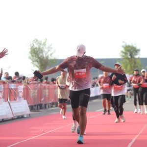 Race photo from KEDIRI HALF MARATHON 2026